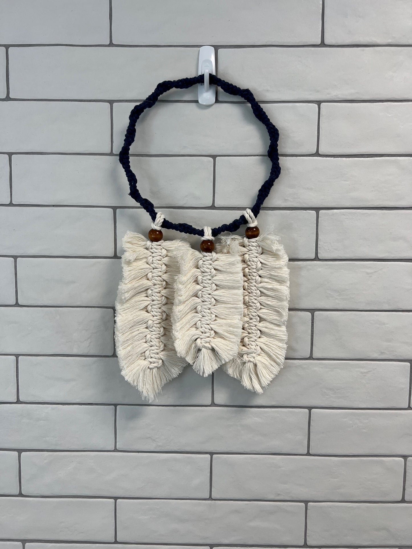 Macrame Feather Wall Hang