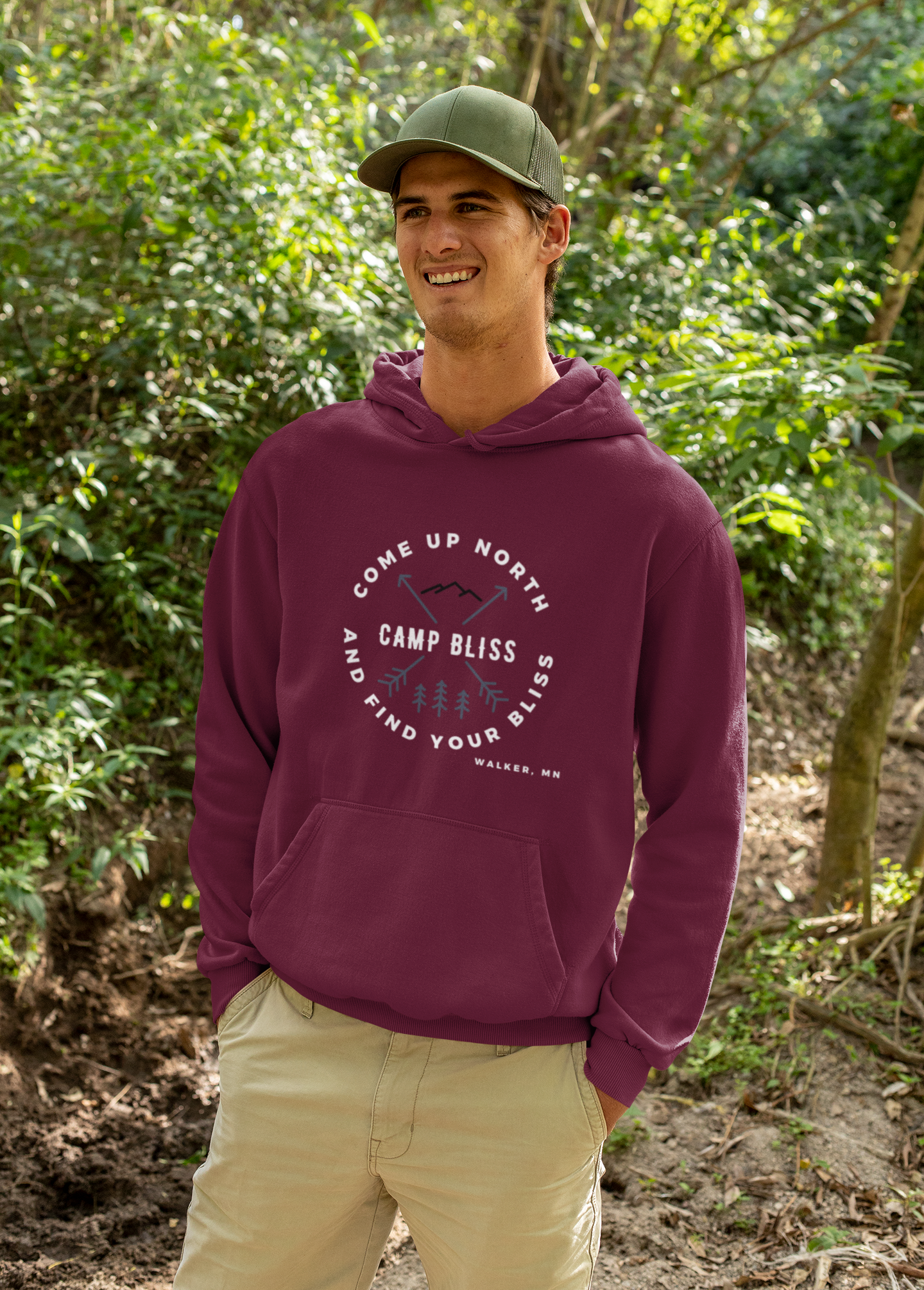 Come Up North Camp Bliss Hoodie