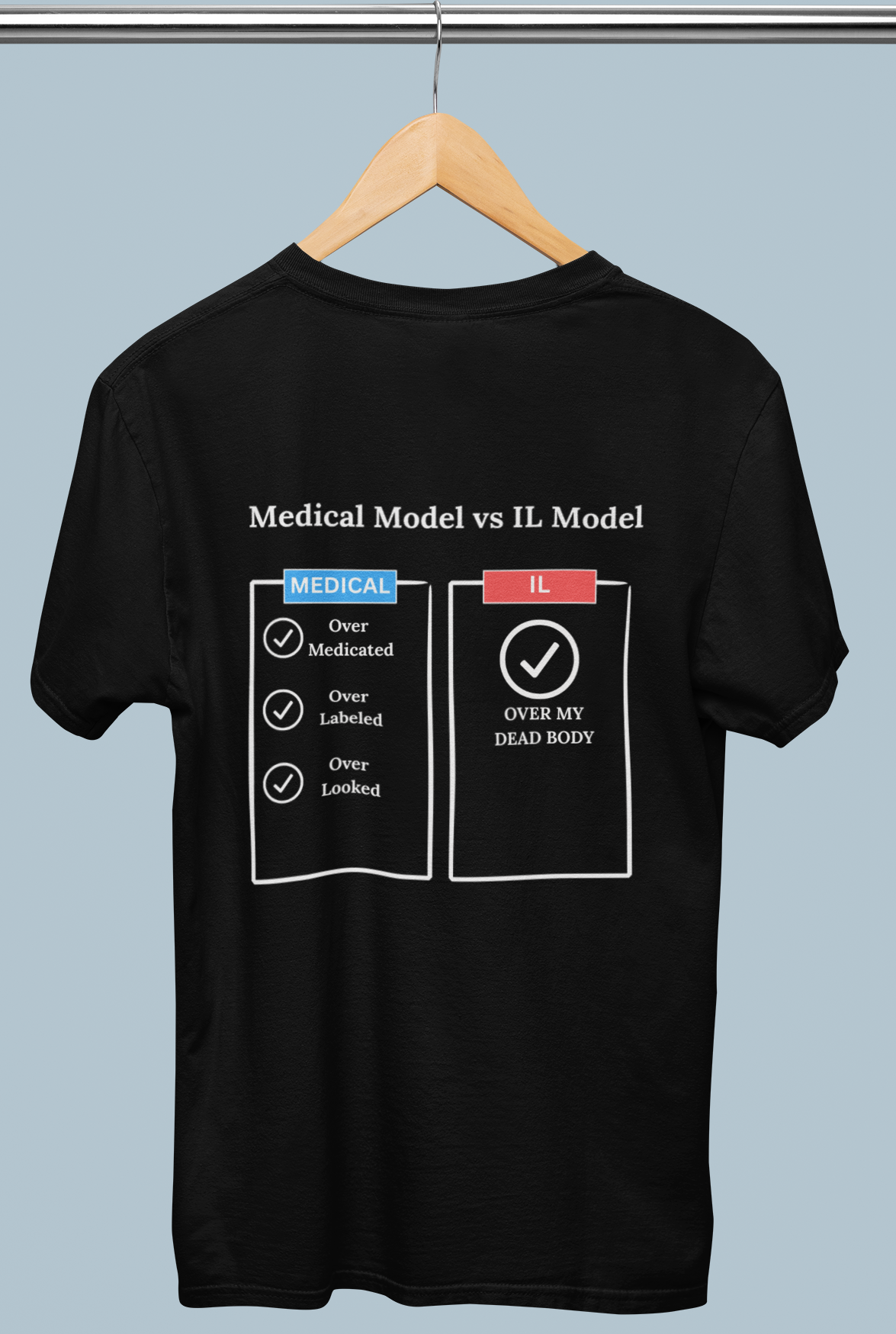 Medical VS IL Model Tee
