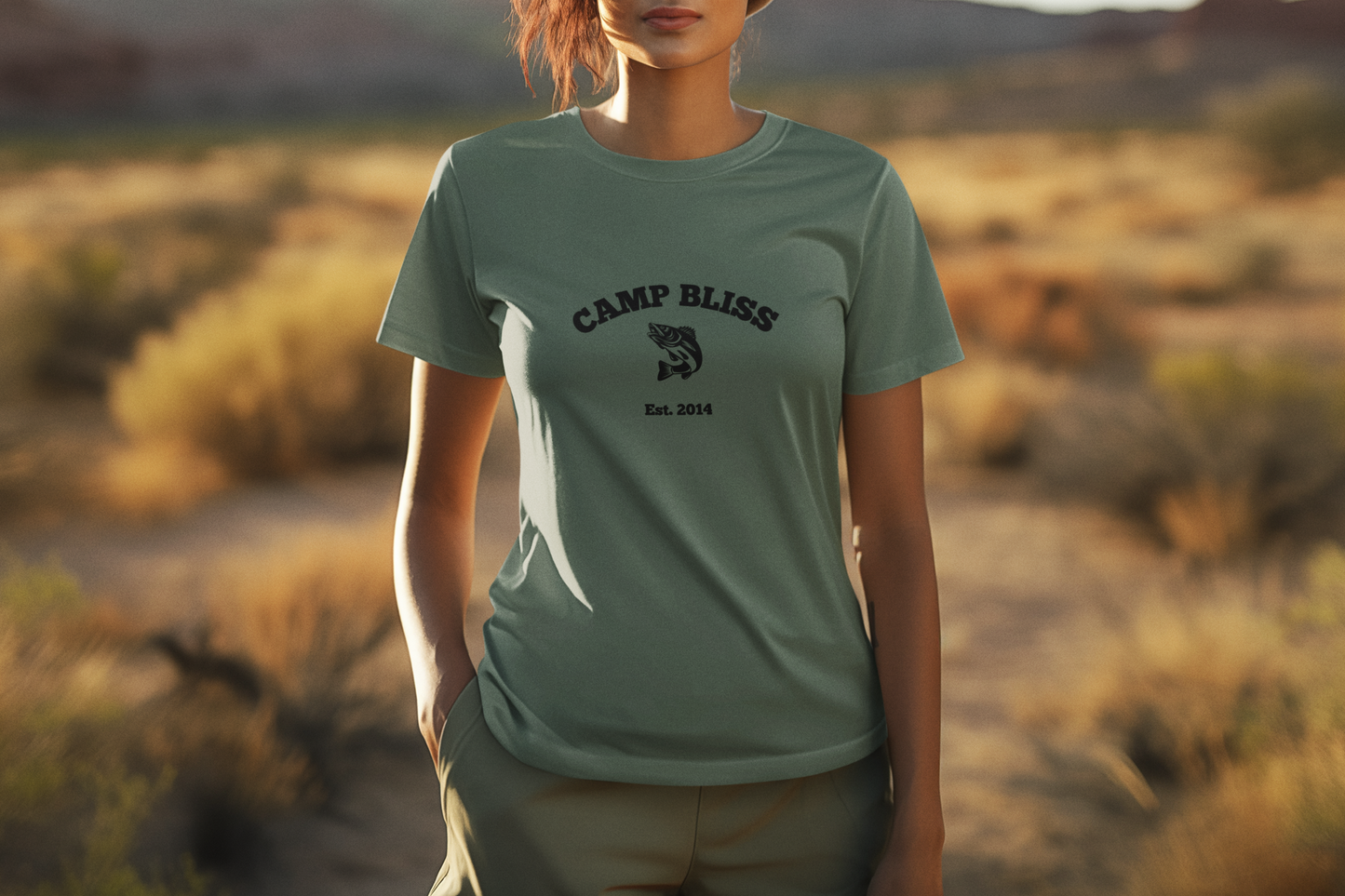 Camp Bliss Walleye Tee