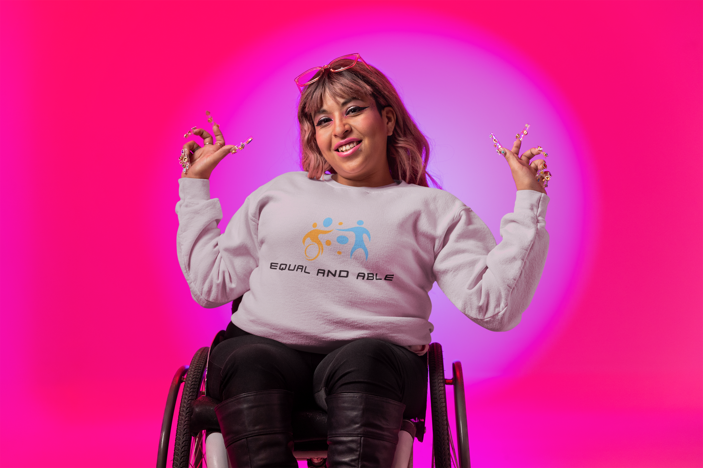 Equal and Able Crewneck